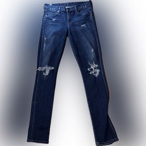Citizens of Humanity Avedon, low rise skinny leg jeans, size 28